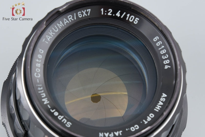 PENTAX SMC TAKUMAR 6x7 105mm f/2.4 for 6x7 / 67 / 67II 2025.12 Overhauled!!