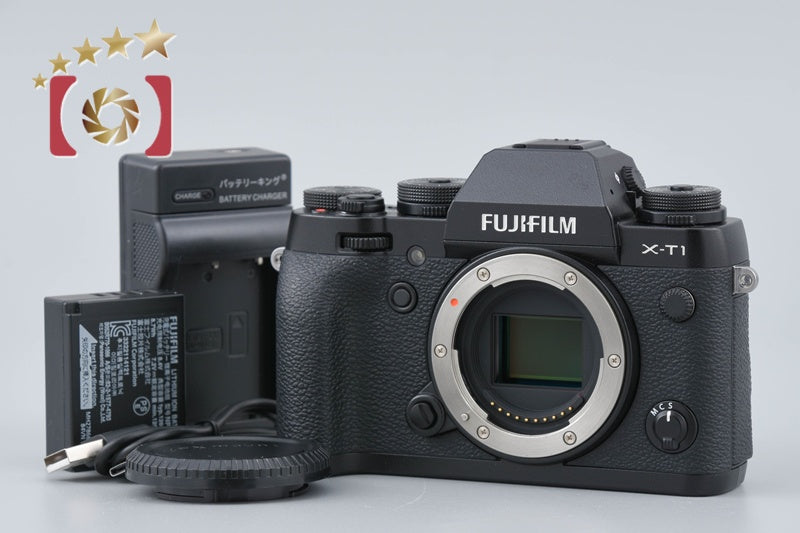 Fujifilm X-T1 Black 16.3 MP Digital Mirrorless Camera Body