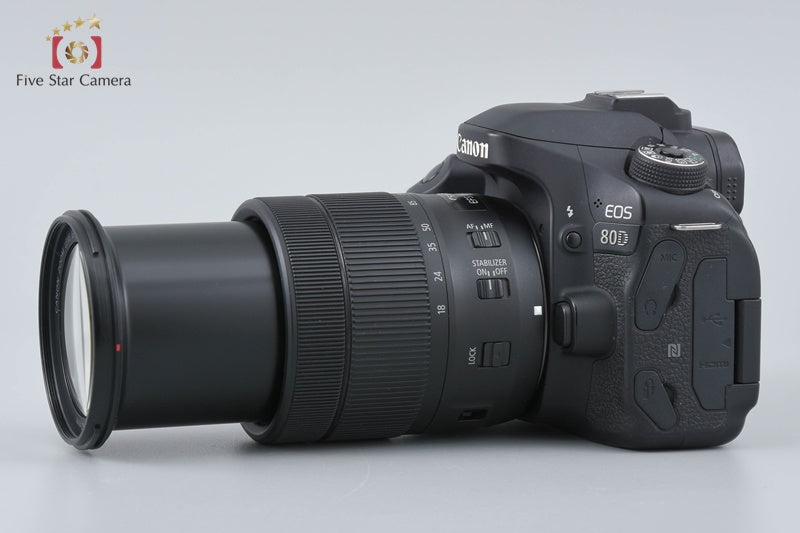 Canon EOS 80D 24.2 MP Digital SLR Camera EF-S 18-135 IS USM Lens