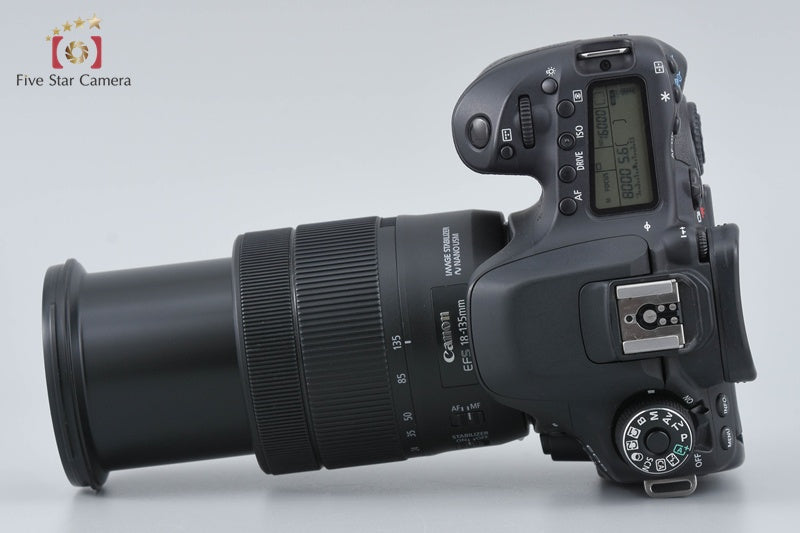 Canon EOS 80D 24.2 MP Digital SLR Camera EF-S 18-135 IS USM Lens