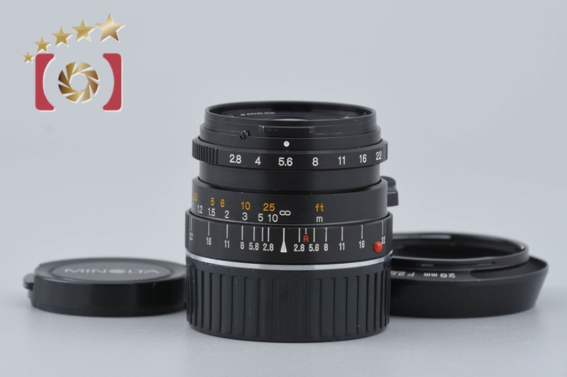 Minolta M-ROKKOR 28mm f/2.8 Leica M Mount Lens