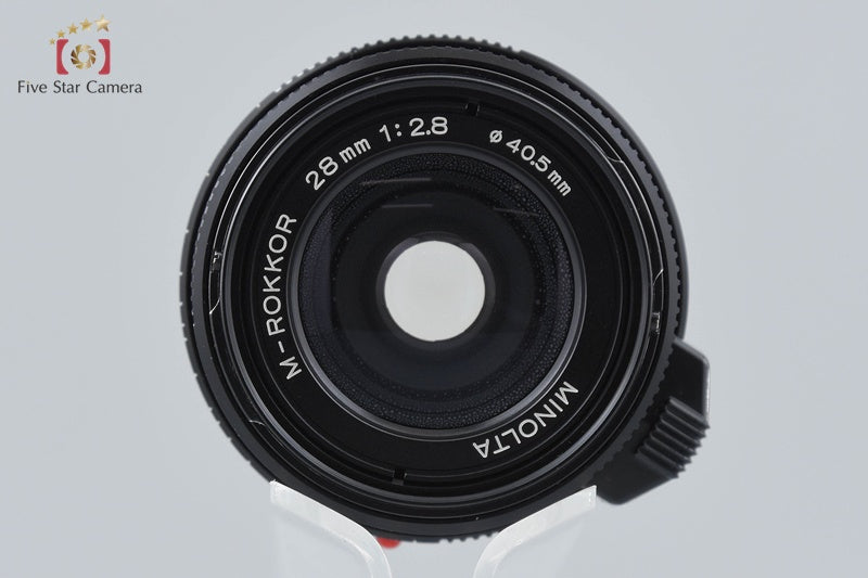 Minolta M-ROKKOR 28mm f/2.8 Leica M Mount Lens