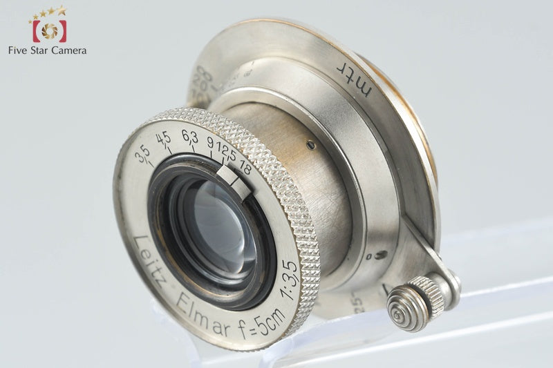 Leica Elmar 50mm f/3.5 Collapsible L39 LTM Leica Thread Mount Lens