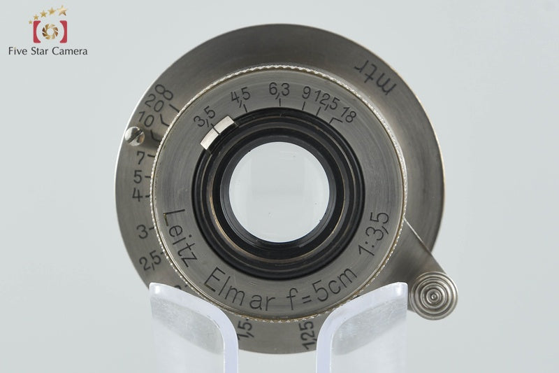 Leica Elmar 50mm f/3.5 Collapsible L39 LTM Leica Thread Mount Lens