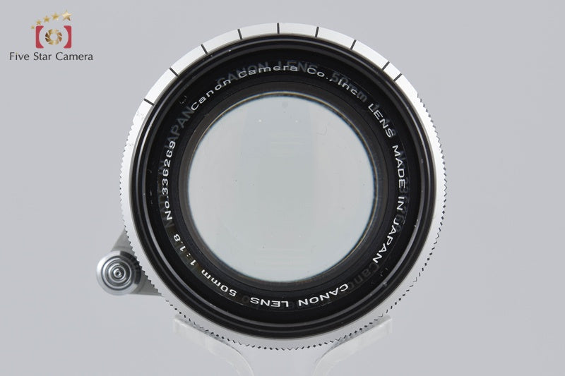 Canon 50mm f/1.8 L39 LTM Leica Thread Mount Lens