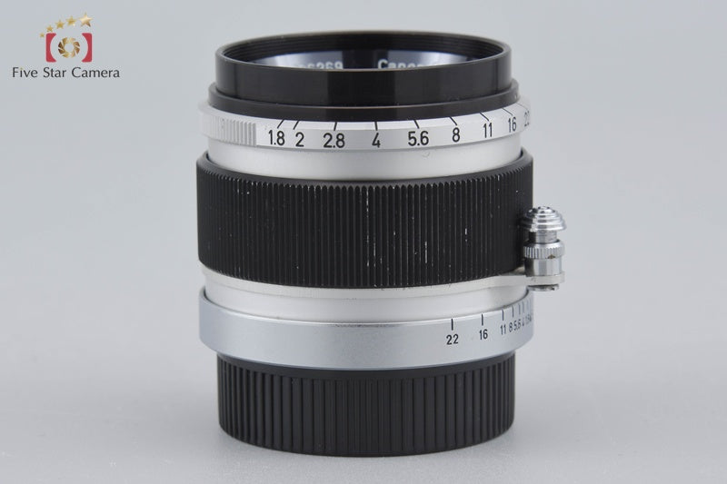 Canon 50mm f/1.8 L39 LTM Leica Thread Mount Lens