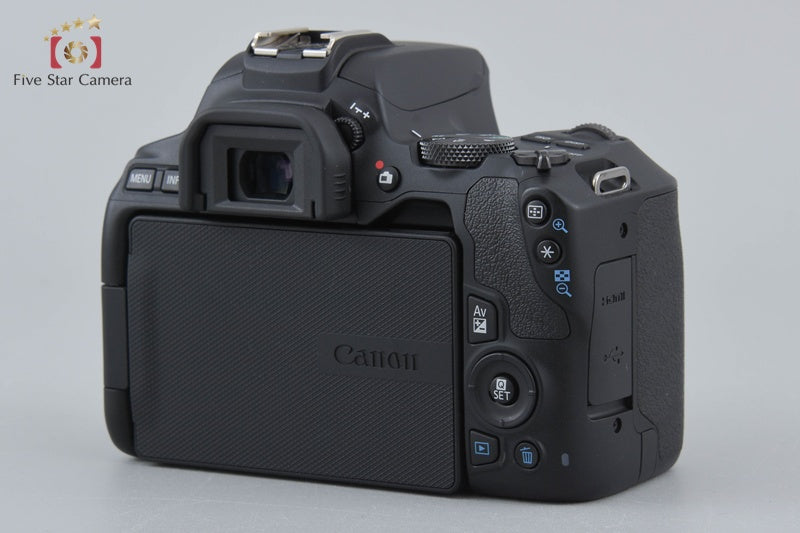 Canon EOS Kiss X10 / Rebel SL3 / 250D / 200DII Black 24.1 MP 18-55 Lens