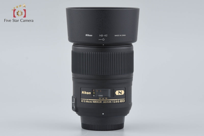 Nikon AF-S MICRO NIKKOR 60mm f/2.8 G ED