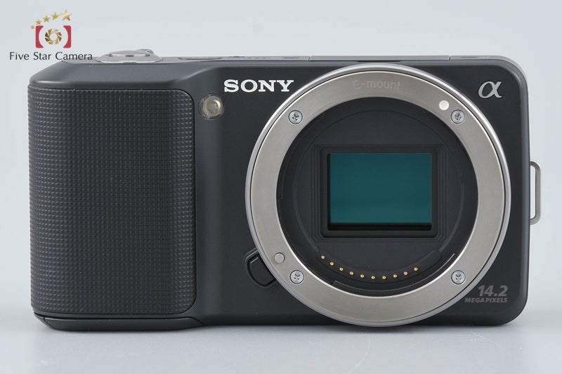 Sony Alpha α NEX-3 Black 14.2 MP 18-55 Lens [Japanese Language Only]