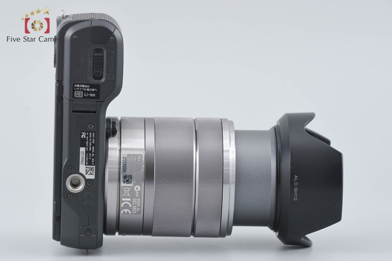 Sony Alpha α NEX-3 Black 14.2 MP 18-55 Lens [Japanese Language Only]
