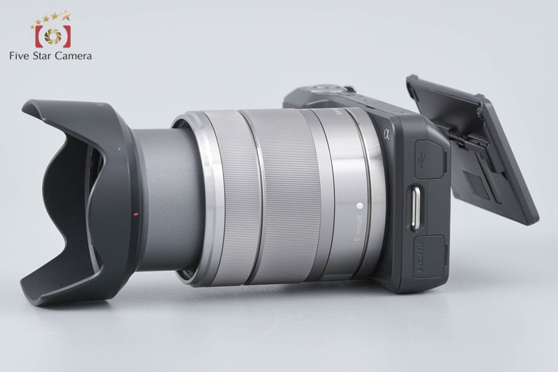 Sony Alpha α NEX-3 Black 14.2 MP 18-55 Lens [Japanese Language Only]