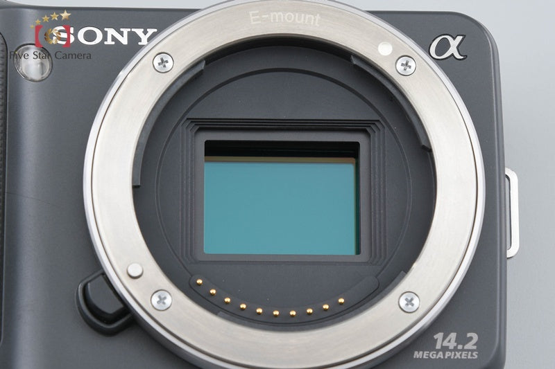 Sony Alpha α NEX-3 Black 14.2 MP 18-55 Lens [Japanese Language Only]