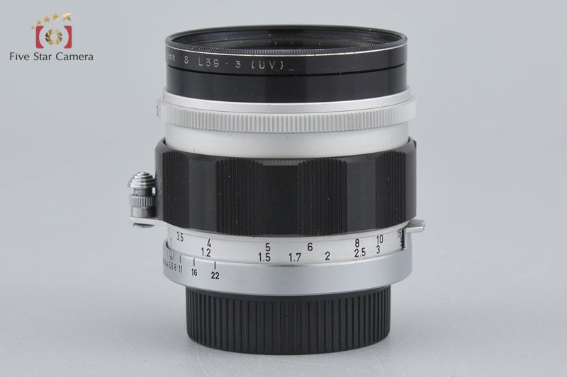 Canon 50mm f/1.4 L39 Leica Thread Mount Lens