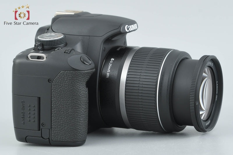 "Count 4,194" Canon EOS Kiss X3 / Rebel T1i / 500D 15.1 MP DSLR EF-S 18-55 Lens