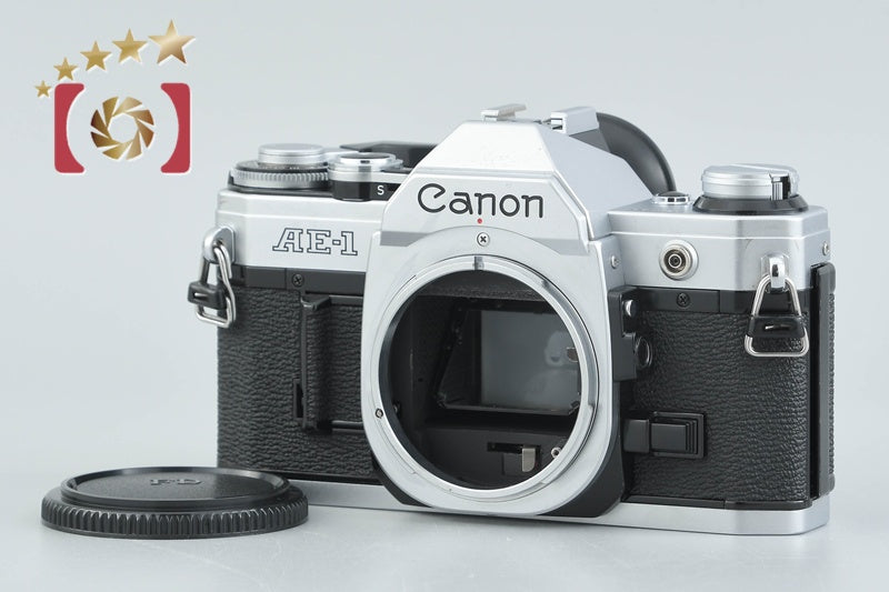 Canon AE-1 Silver 35mm SLR Film Camera Body