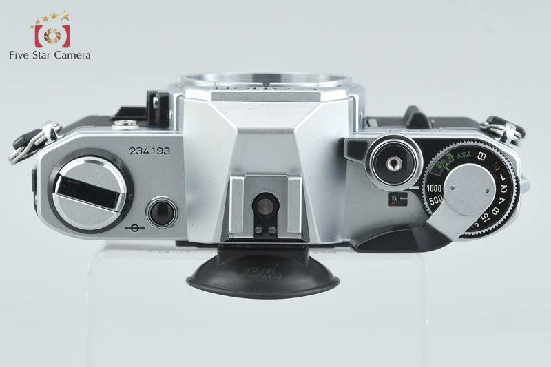 Canon AE-1 Silver 35mm SLR Film Camera Body