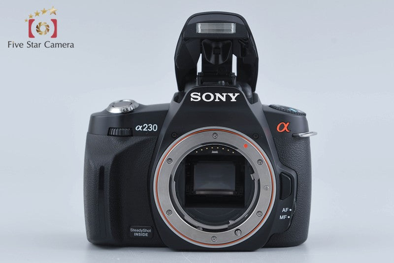 "Count 205" SONY α230 DSLR-A230 10.2 MP 18-55 Lens [Japanese Language Only]