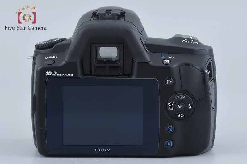 "Count 205" SONY α230 DSLR-A230 10.2 MP 18-55 Lens [Japanese Language Only]