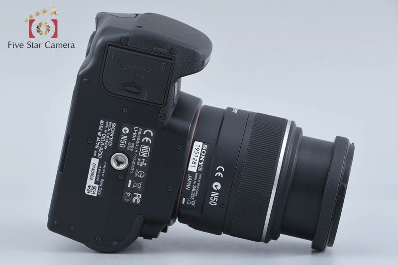 "Count 205" SONY α230 DSLR-A230 10.2 MP 18-55 Lens [Japanese Language Only]