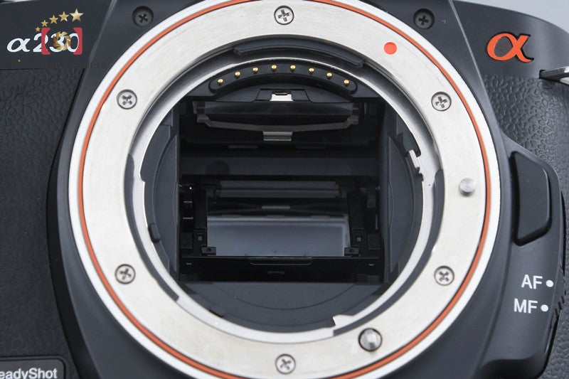"Count 205" SONY α230 DSLR-A230 10.2 MP 18-55 Lens [Japanese Language Only]