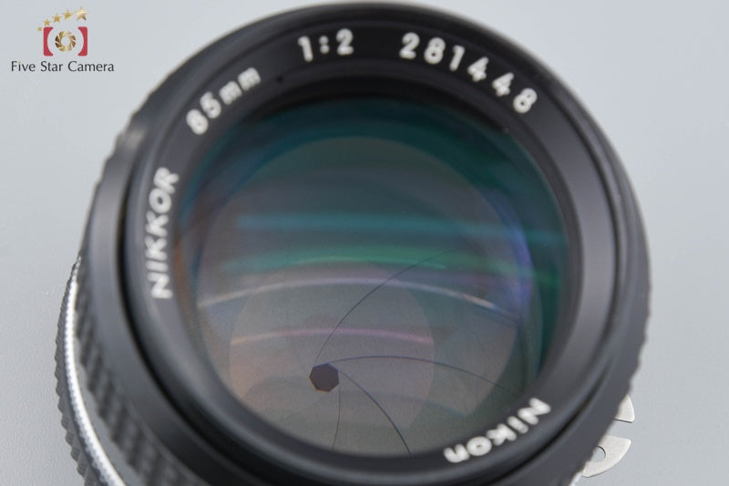 Nikon Ai-S NIKKOR 85mm f/2