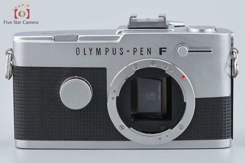 Olympus PEN F Silver 35mm Half Frame Film Camera