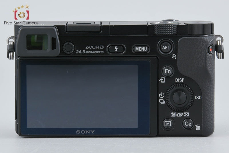 Sony α6000 ILCE-6000 Black 24.3 MP 16-50 55-210 Lenses [Japanese Language Only]