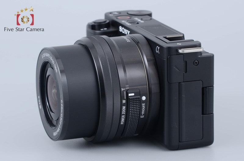 Sony α VLOGCAM ZV-E10 Black 16-50 Lens + GP-VPT2BT [Japanese Language Only]