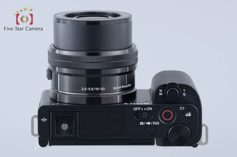 Sony α VLOGCAM ZV-E10 Black 16-50 Lens + GP-VPT2BT [Japanese Language Only]
