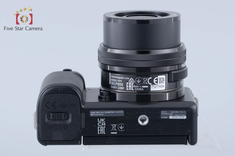 Sony α VLOGCAM ZV-E10 Black 16-50 Lens + GP-VPT2BT [Japanese Language Only]