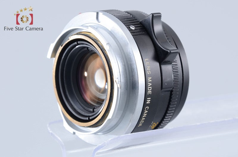 Leica SUMMICRON 35mm f/2 3rd Canada Leica M Mount