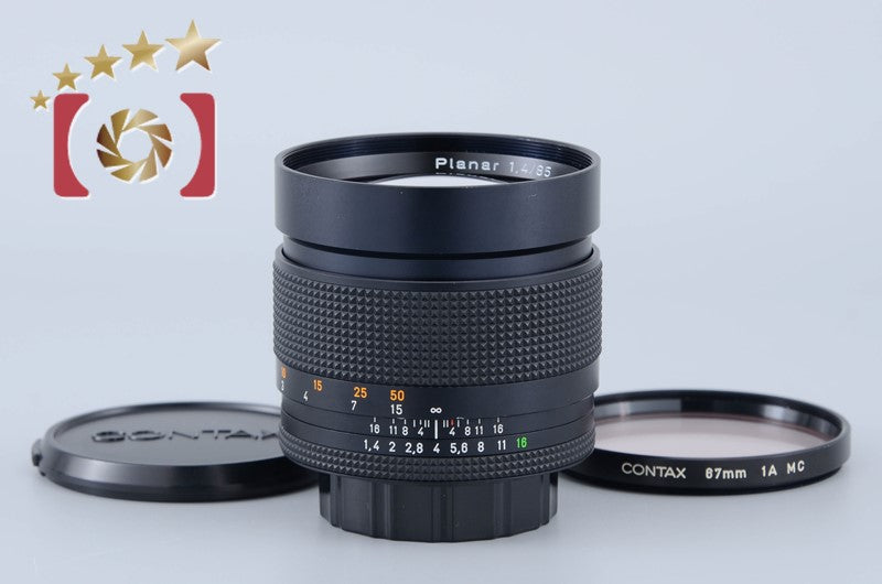 CONTAX Carl Zeiss Planar 85mm f/1.4 T* MMJ 2026.01 Overhauled!!