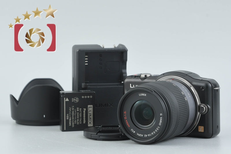 "Count 3,473" Panasonic LUMIX DMC-GF3 12.1 MP 14-42 Lens [Japanese Language Only]