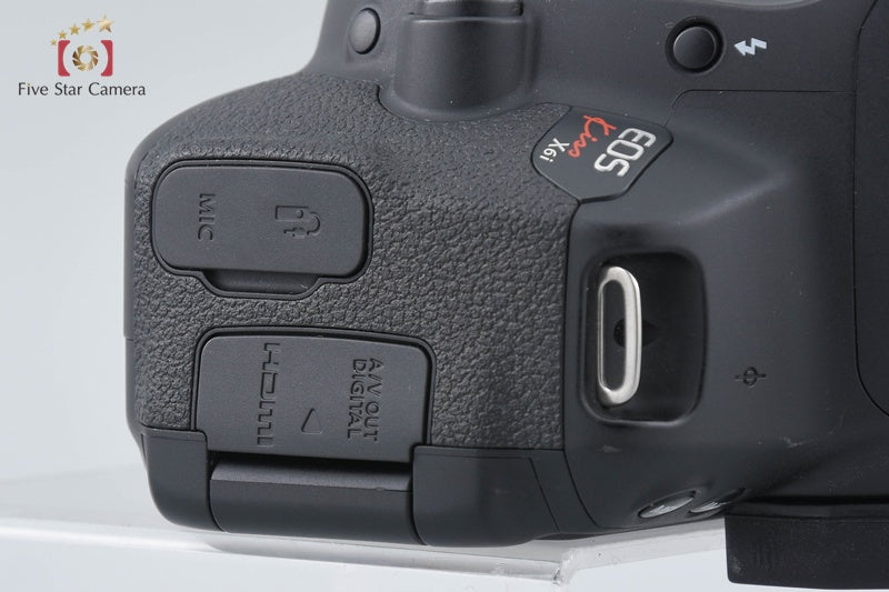 "Count 5,360" Canon EOS Kiss X6i / Rebel T4i / 650D 18.0 MP DSLR Camera w/ Box