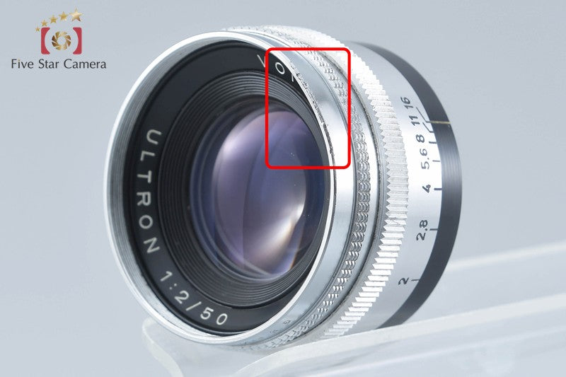 Voigtlander Prominent 35mm Rangefinder Film Camera + ULTRON 50mm f/2