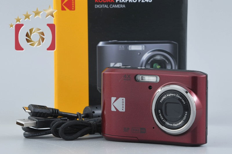 Kodak PIXPRO FZ45 Red 16.0 MP Digital Camera w/ Box