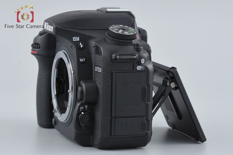 "Shutter count 4,174" Nikon D7500 20.9 MP Digital SLR Camera Body