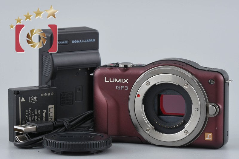 Panasonic LUMIX DMC-GF3 Mirrorless Digital Camera [Japanese Language Only]