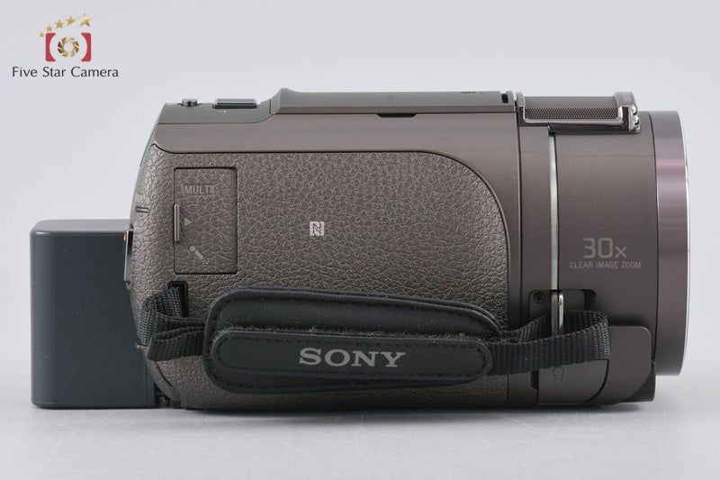 SONY HANDYCAM FDR-AX40 Bronze Brown 4K Handycam w/ Box [Japanese Language Only]