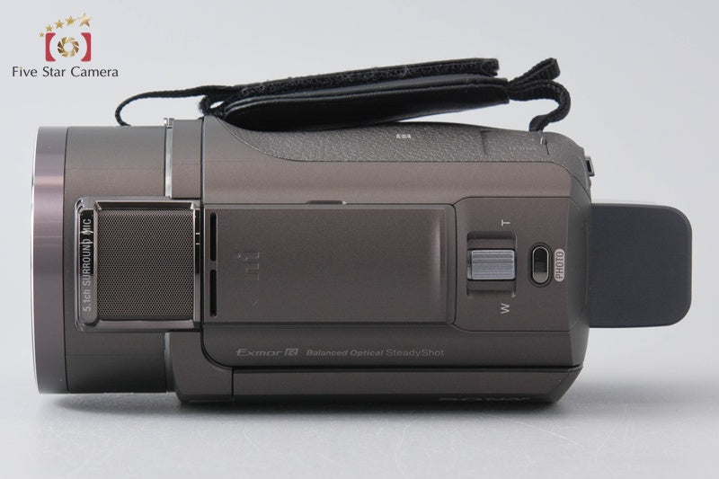 SONY HANDYCAM FDR-AX40 Bronze Brown 4K Handycam w/ Box [Japanese Language Only]
