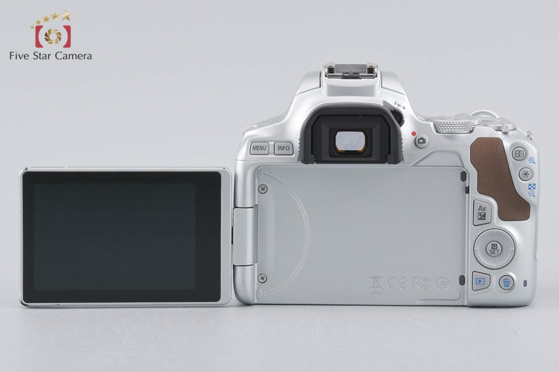 Canon EOS Kiss X10 / Rebel SL3 / 250D / 200DII Silver 24.1 MP 18-55 IS STM Lens