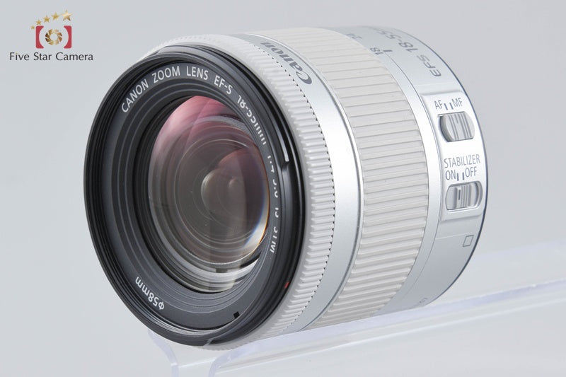 Canon EOS Kiss X10 / Rebel SL3 / 250D / 200DII Silver 24.1 MP 18-55 IS STM Lens