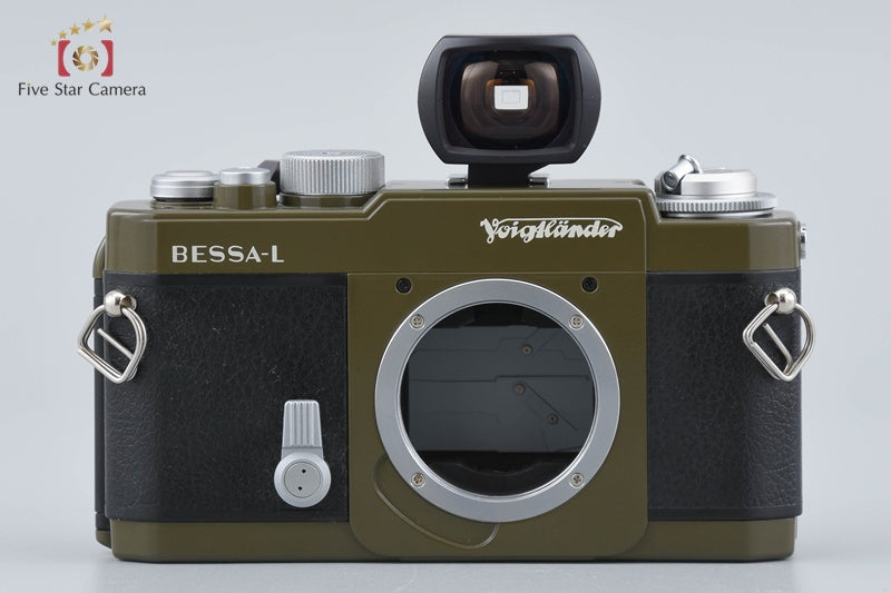 Voigtlander BESSA-L Olive SNAPSHOT-SKOPAR 25mm f/4 MC Special Edition w/ Box