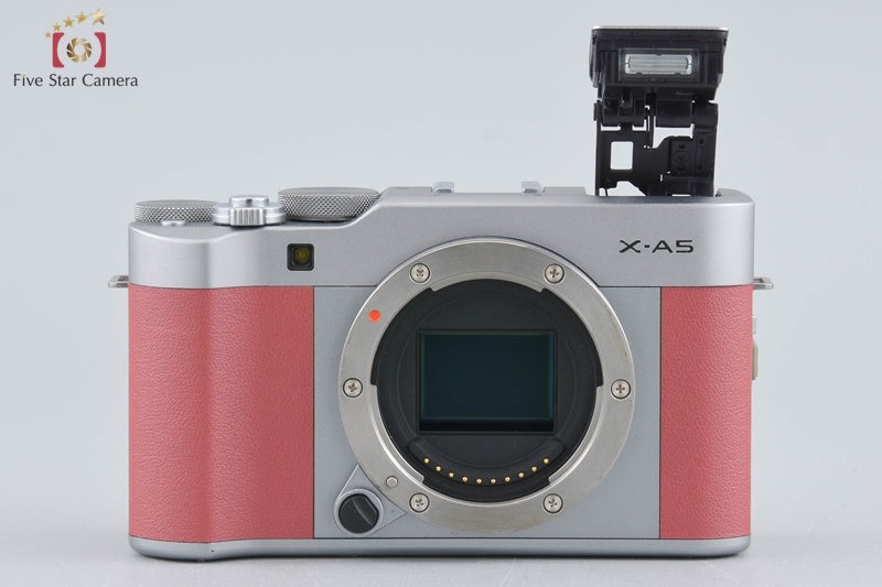Fujifilm X-A5 Pink 24.2 MP Digital Mirrorless Camera 15-45 Lens w/ Box