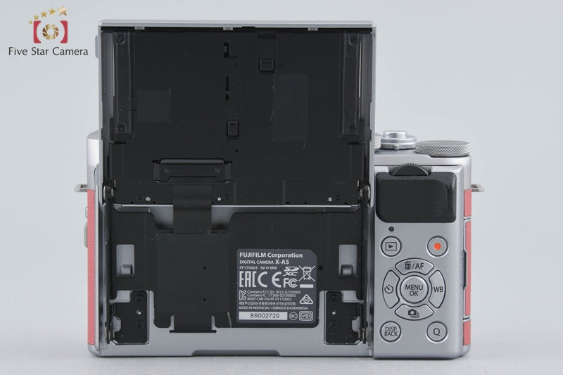 Fujifilm X-A5 Pink 24.2 MP Digital Mirrorless Camera 15-45 Lens w/ Box