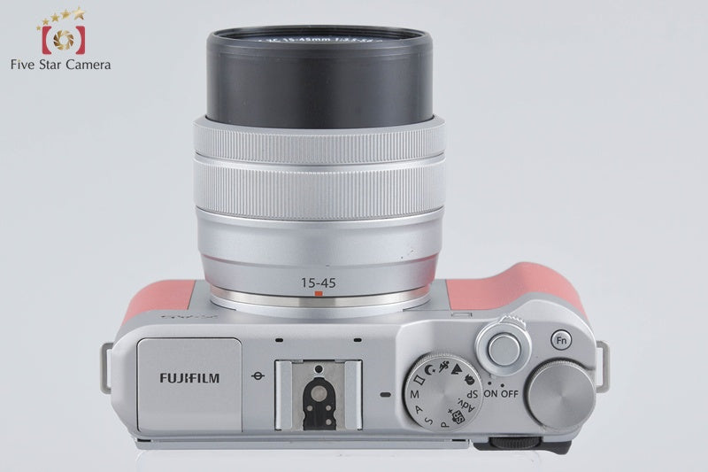 Fujifilm X-A5 Pink 24.2 MP Digital Mirrorless Camera 15-45 Lens w/ Box