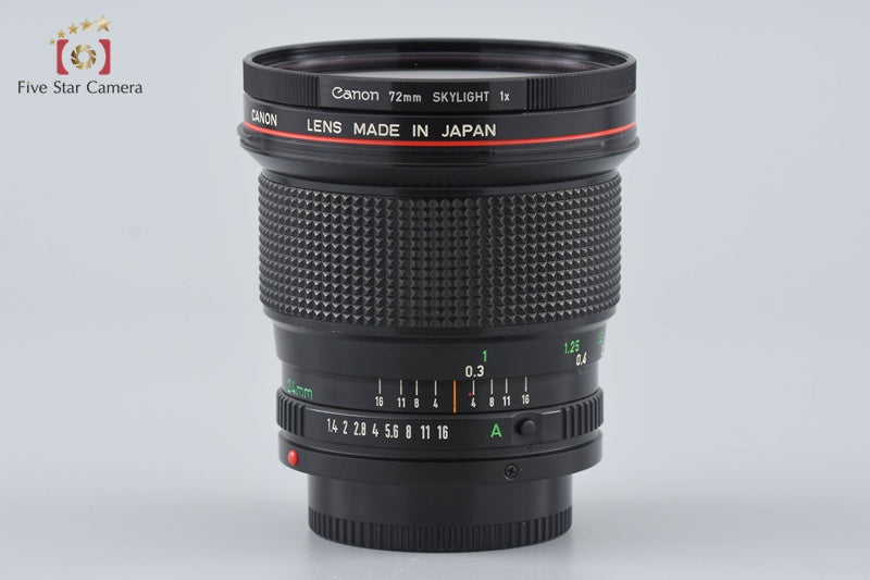 Rare!! Canon New FD 24mm f/1.4 L NFD Wide Angle Lens 2026.01 Overhauled!!