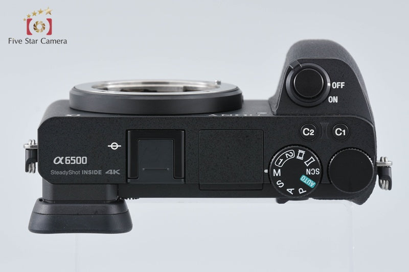 Sony α6500 ILCE-6500 Black 24.2 MP Digital Camera [Japanese Language Only]