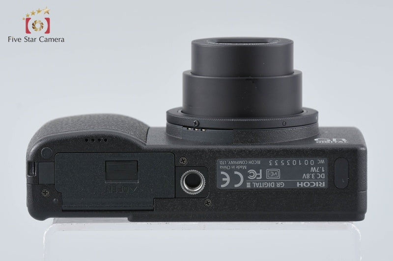 "Shutter count 569" Ricoh GR Digital III 10.0 MP Digital Camera
