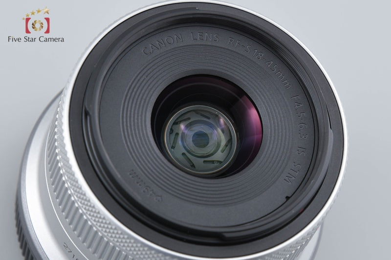 Canon RF-S 18-45mm f/4.5-6.3 IS STM Silver
